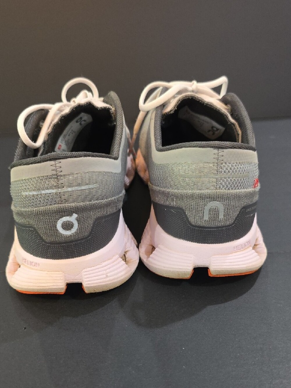 On Running Cloud X 2 Women's Athletic Shoes in Sage with Pink Accents Size 10 - Picture 2 of 13